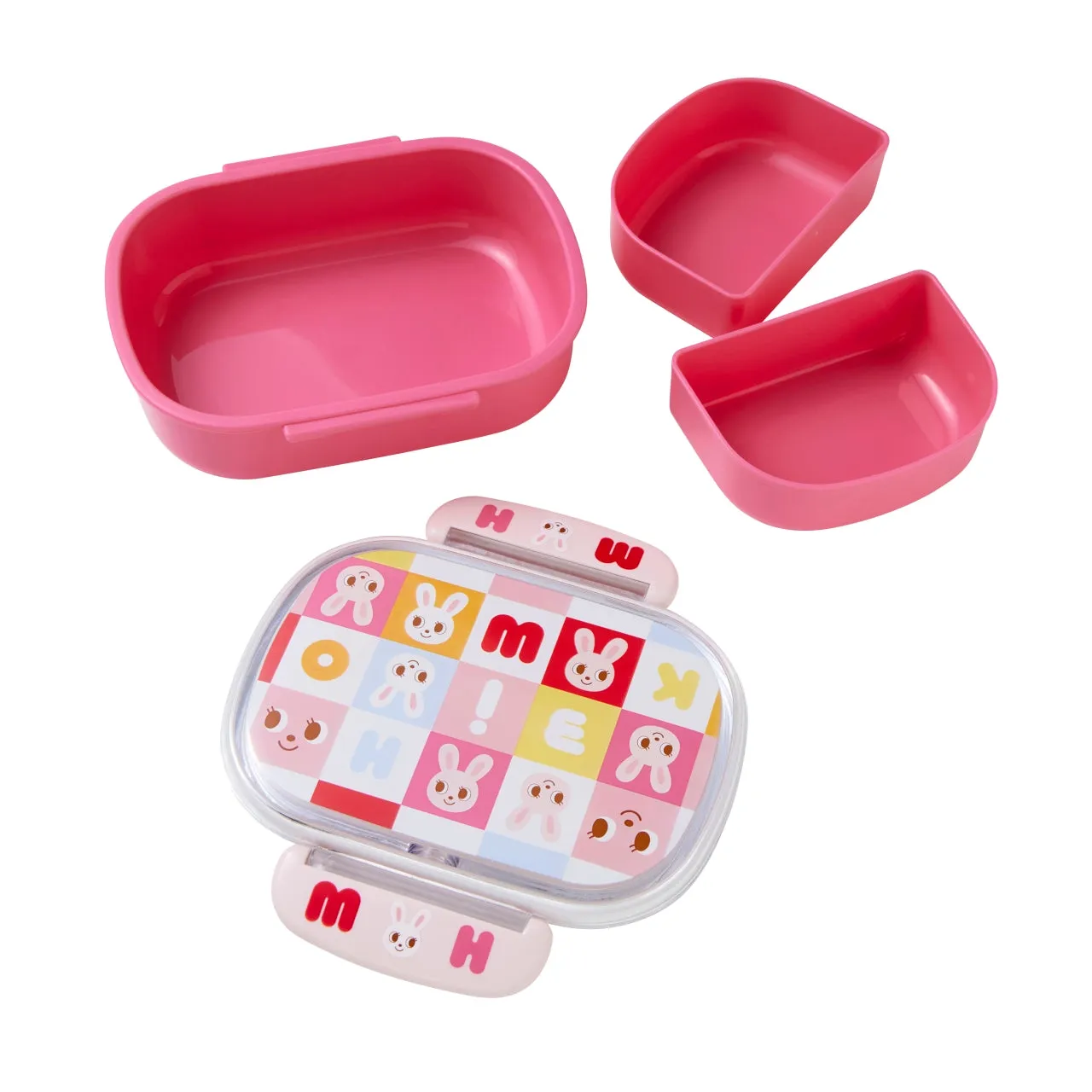 MIKI HOUSE Logo Blocks Lunch Box