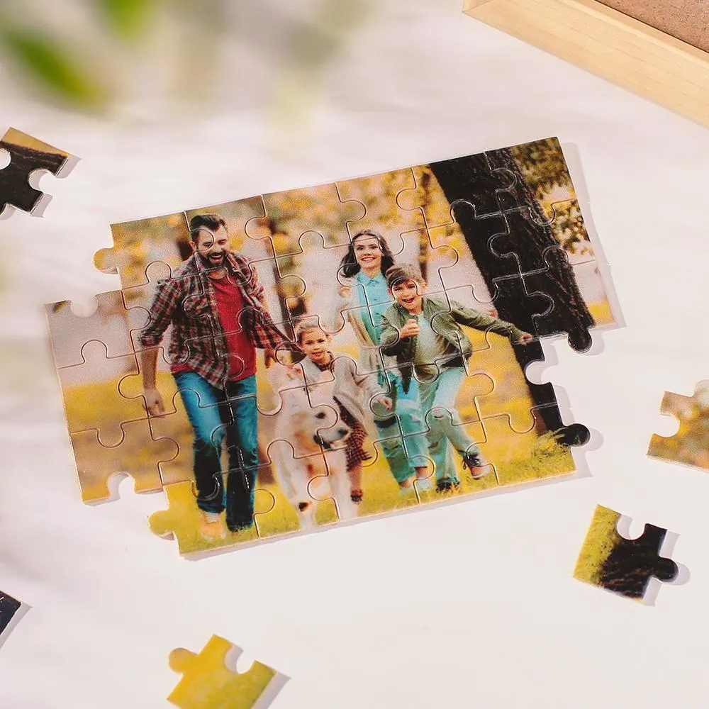 Mothers Day Personalised Frames Custom Photo Puzzles Frame Ornaments