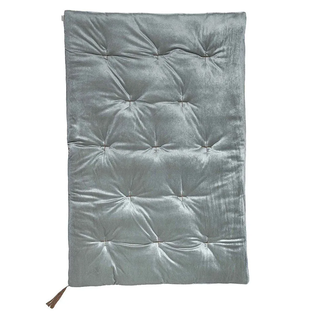 Numero 74 Futon Velvet Silver Grey