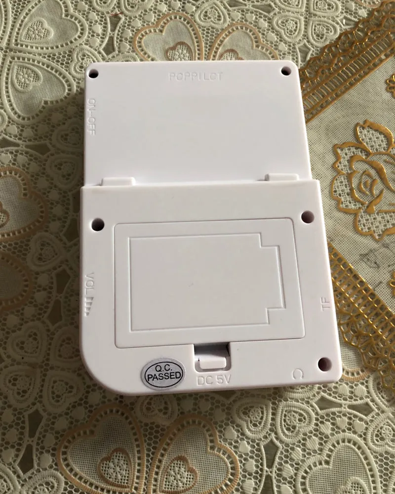 POPPILOT game console, retro mini handheld game console, 500 classic FC games