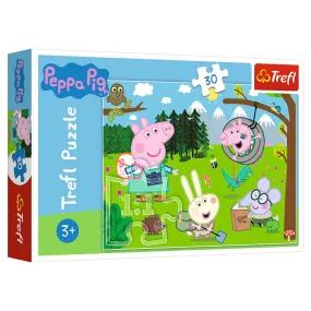 Puzzle Baby Peppa Pig 30 Piece Tire Swing