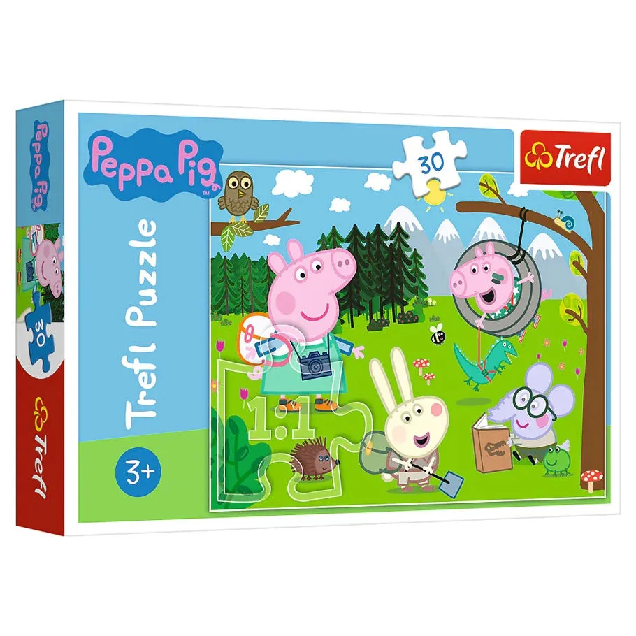 Puzzle Baby Peppa Pig 30 Piece Tire Swing
