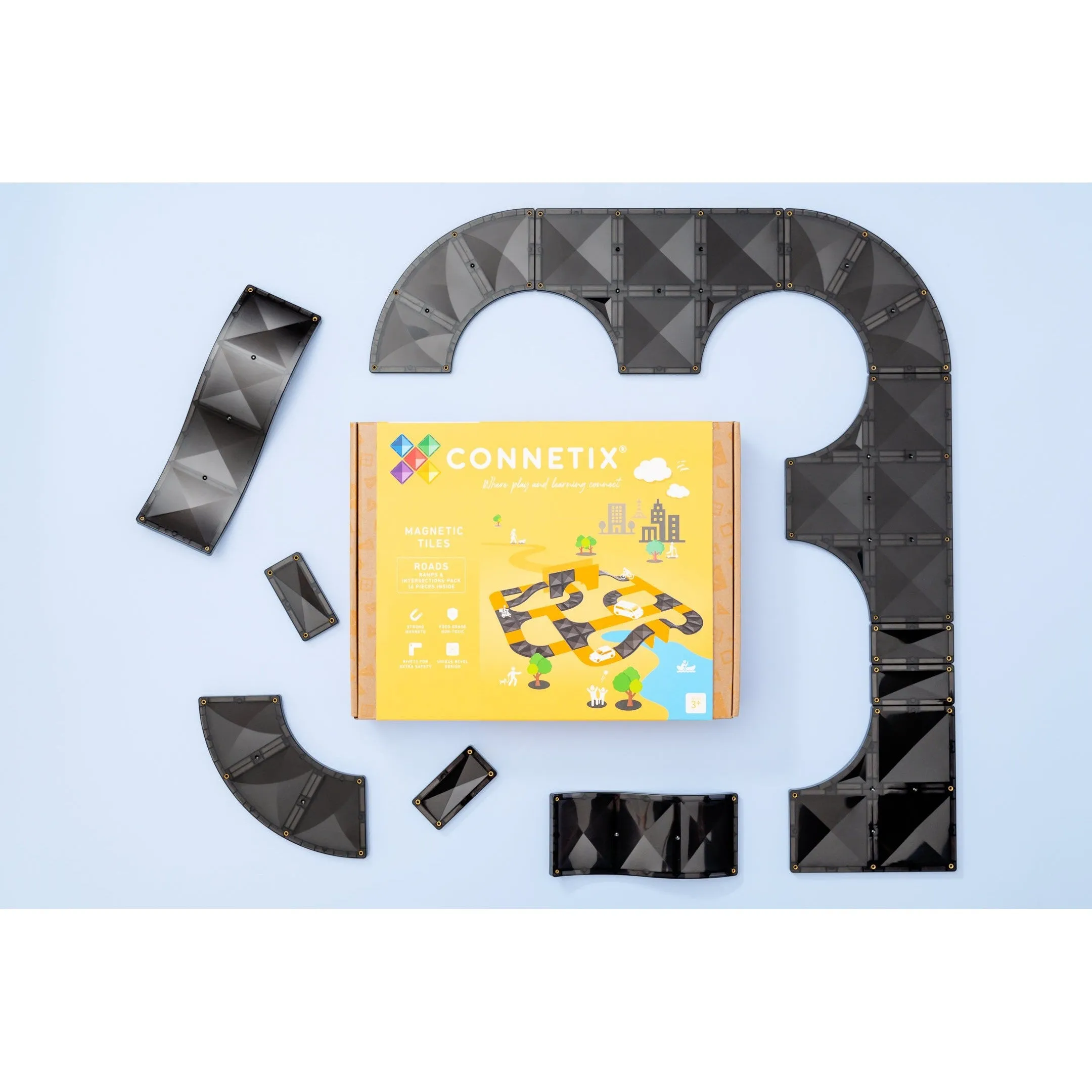 Ramps and Intersections Pack - 16 pieces