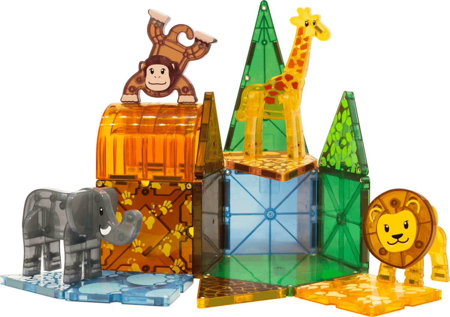 Safari Animals Magna-Tiles 25pc