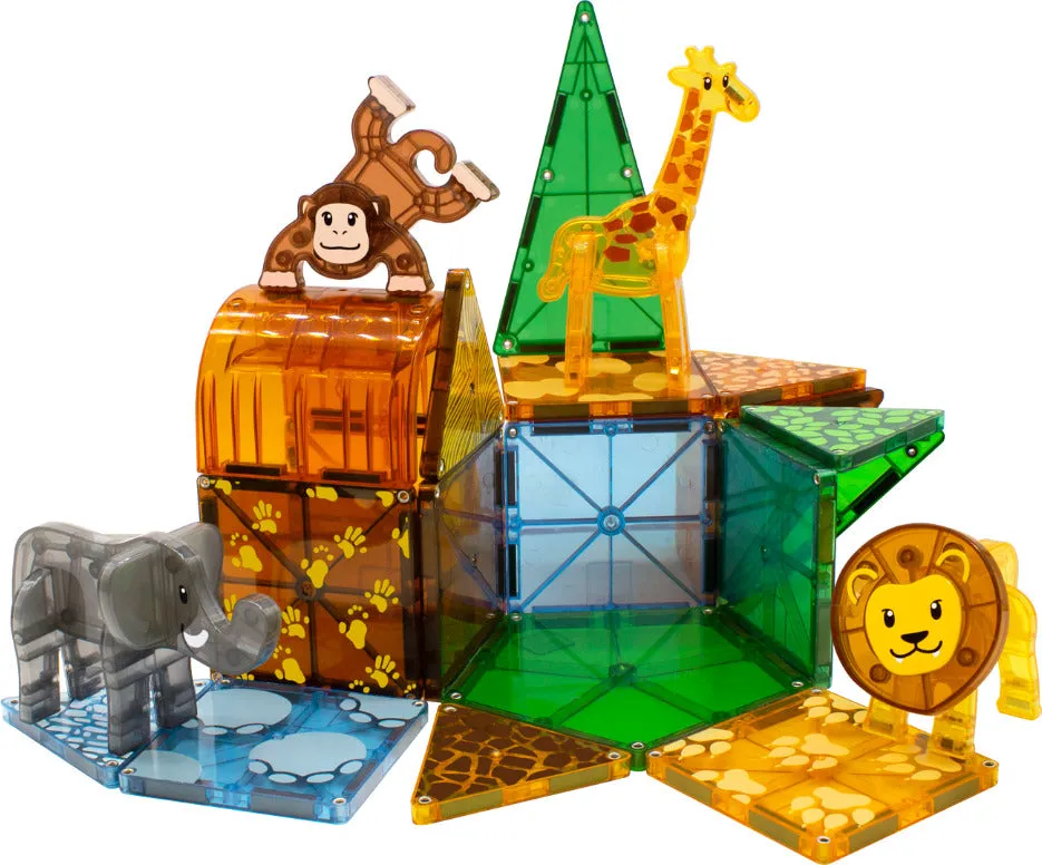 Safari Animals Magna-Tiles 25pc