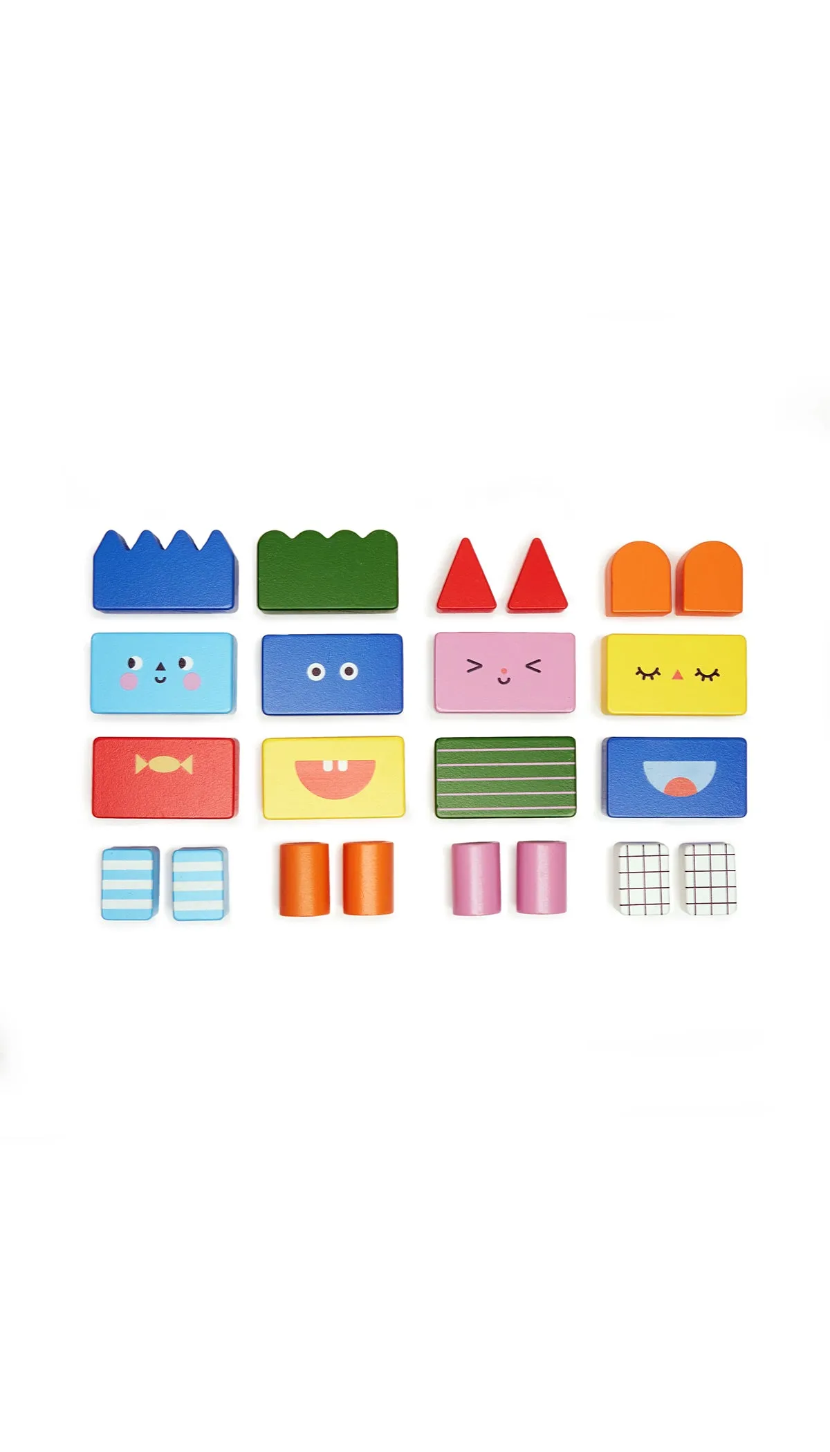 Stack & Mix Wooden Building Blocks