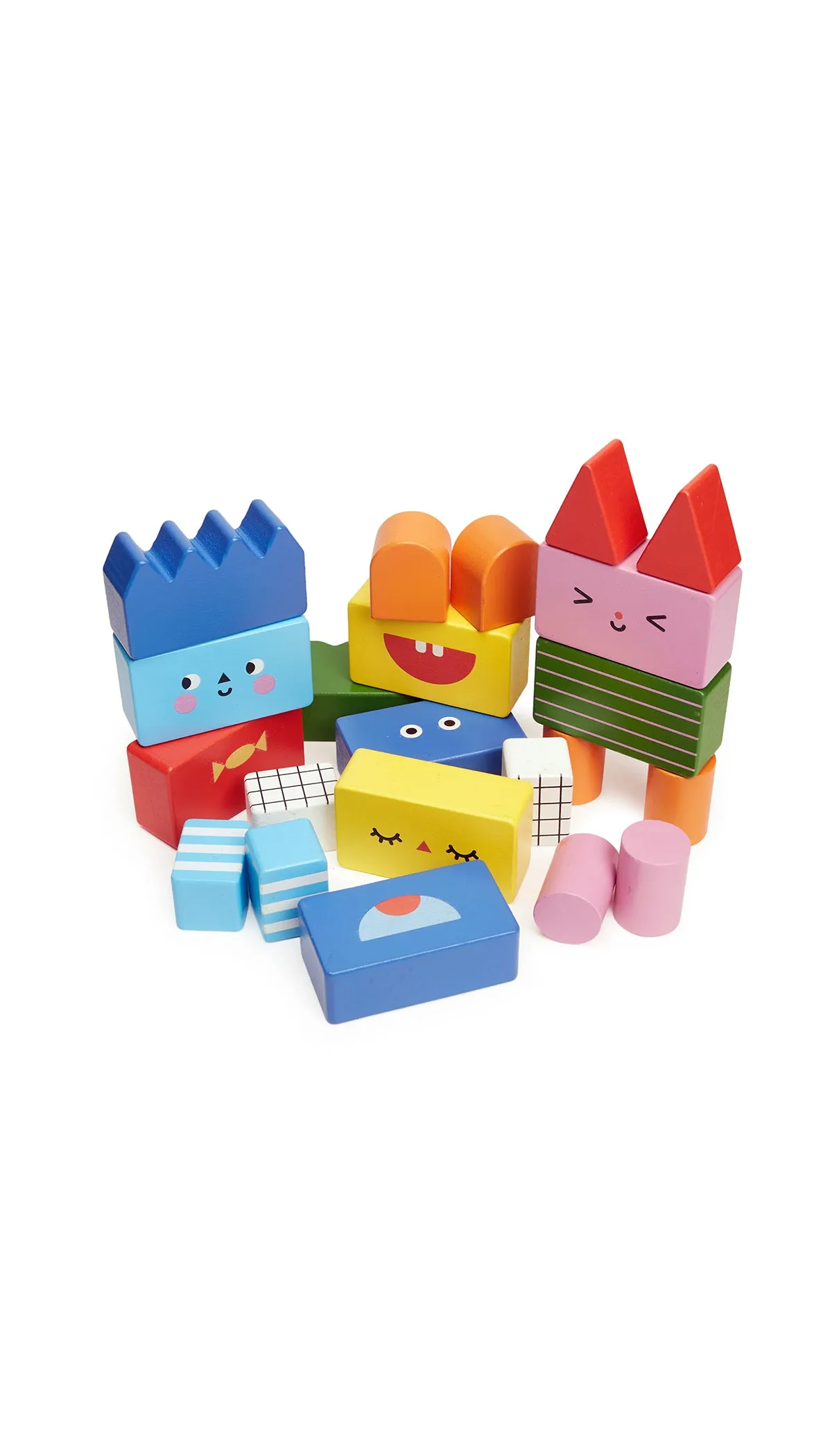 Stack & Mix Wooden Building Blocks
