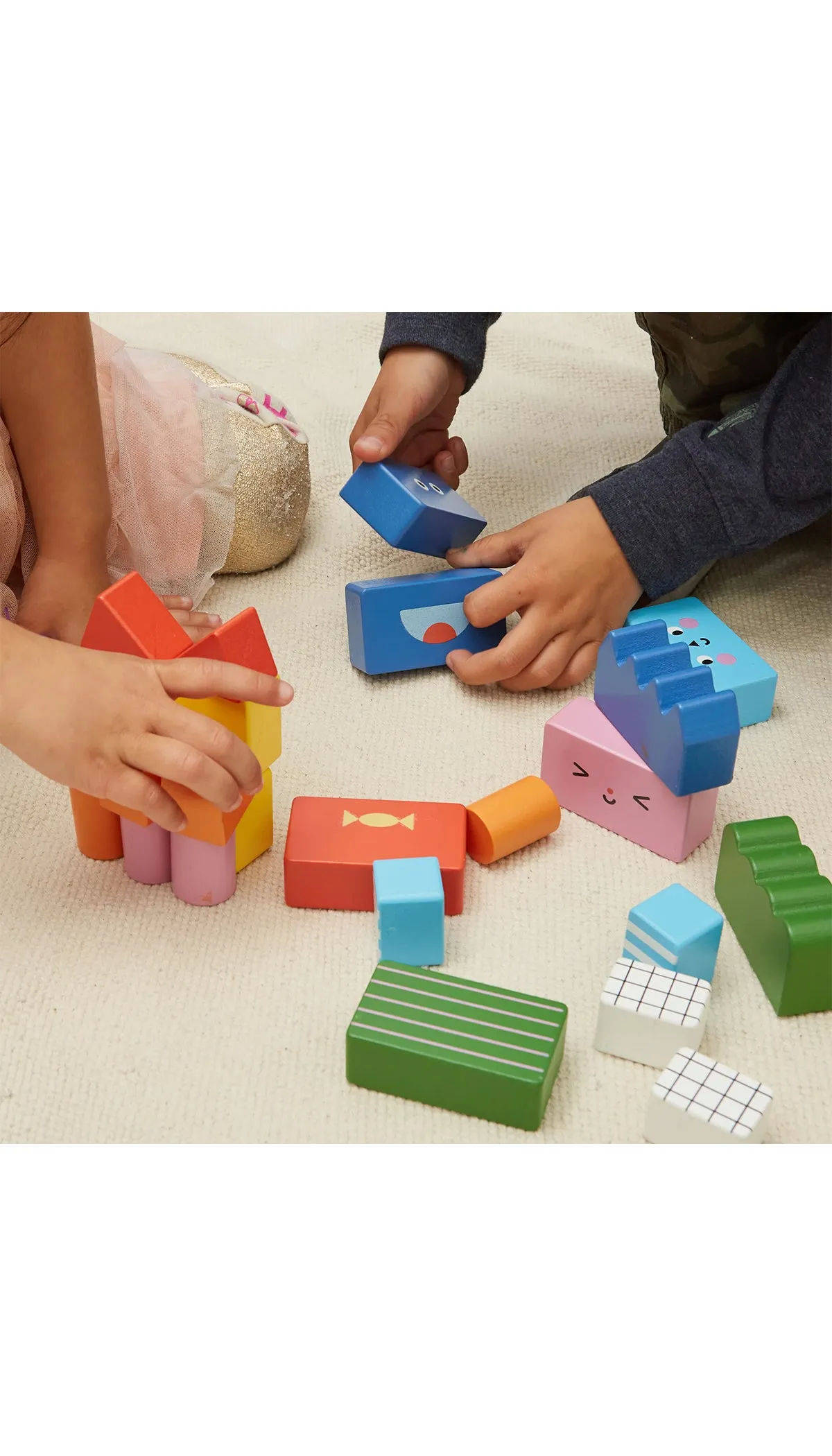 Stack & Mix Wooden Building Blocks