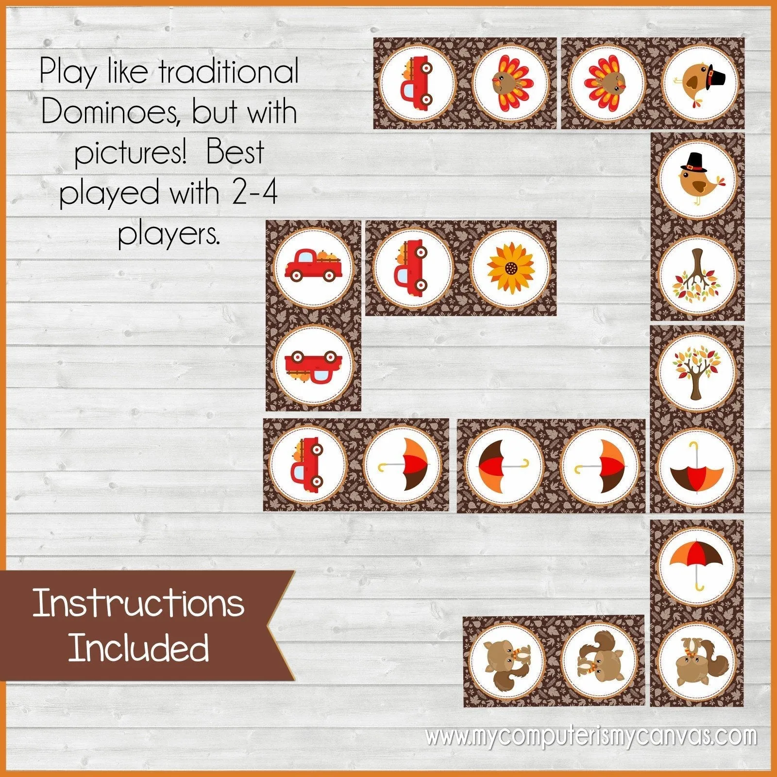 Thanksgiving GAME TRIO PRINTABLE