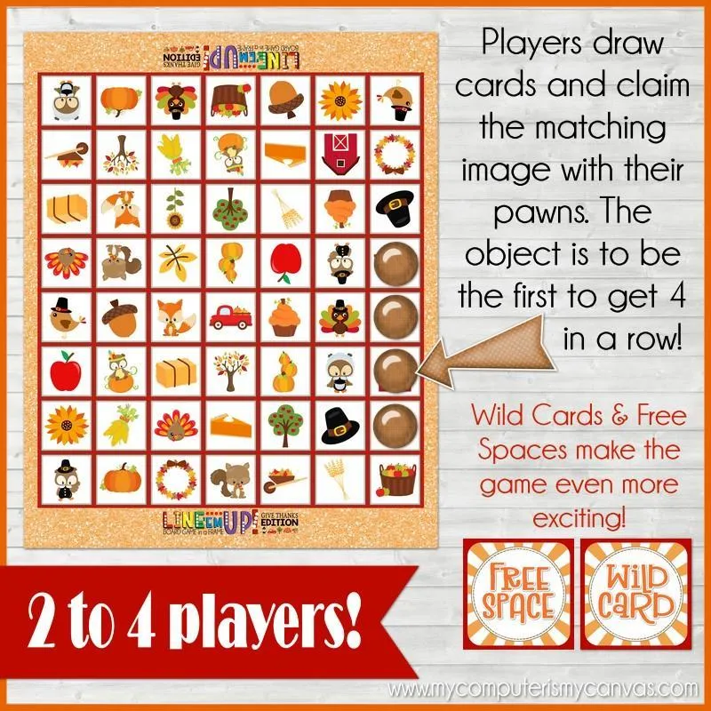 Thanksgiving GAME TRIO PRINTABLE