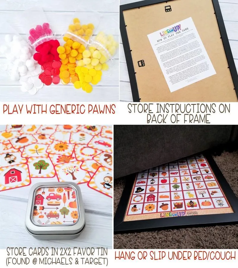 Thanksgiving GAME TRIO PRINTABLE