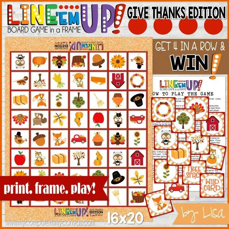 Thanksgiving GAME TRIO PRINTABLE