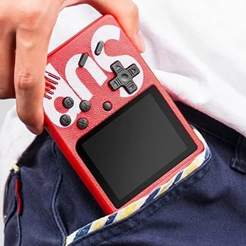 Video Game for Kids SUP 400 in 1 Retro Game Box Console Handheld Game PAD Box with TV Output & with Remote Controller Gaming Console (Colour and Design As Per Available Stock)