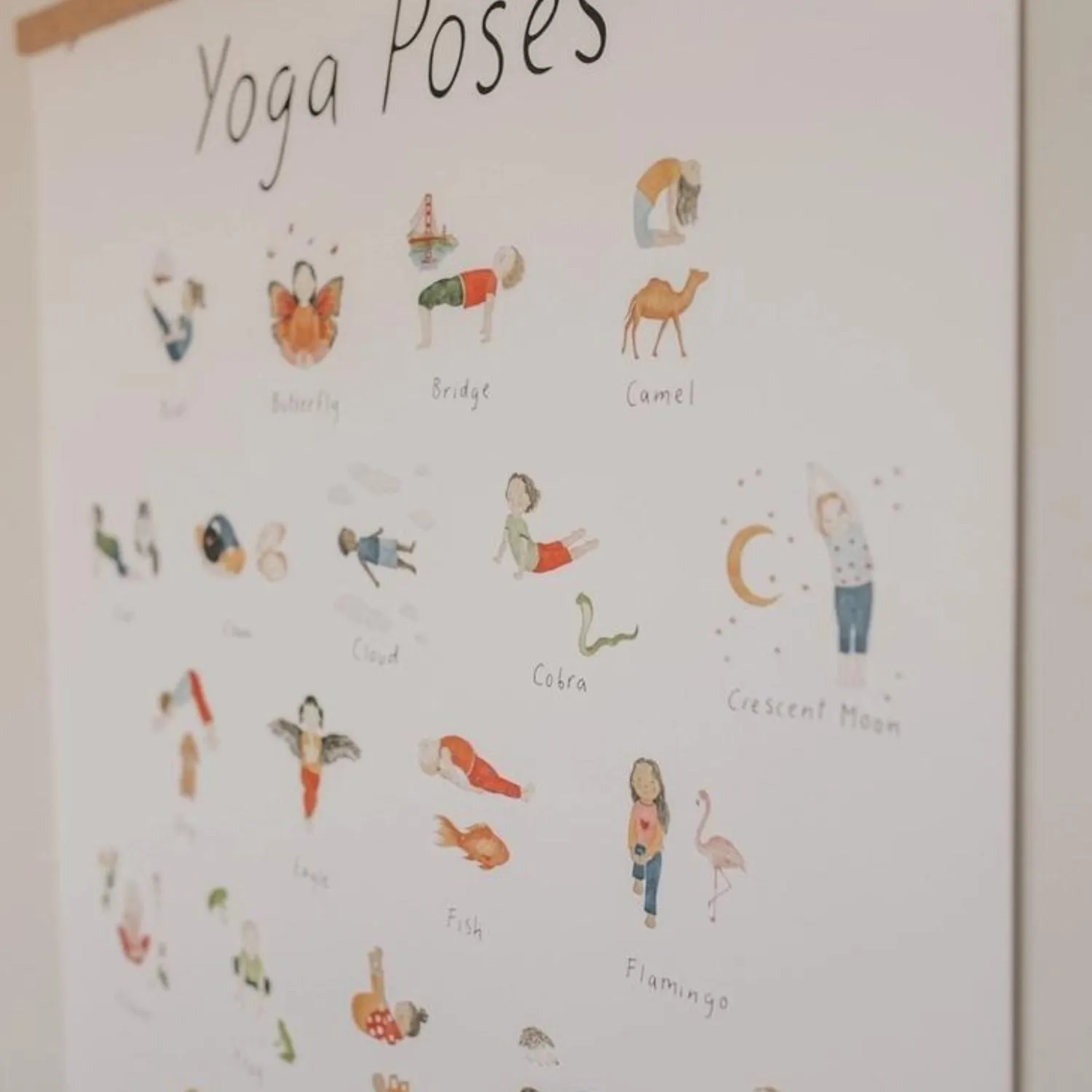 Yoga Poses Print